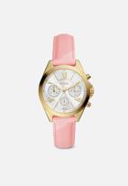 Fossil - Modern courier - gold & pink
