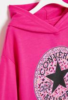 Converse - Cnvg colorblocked printed hood - prime pink
