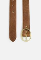 Superbalist - Awhora leather belt - cognac