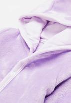 POP CANDY - Girls hooded sherpa jacket - lilac