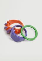 MANGO - Pack of 3 combined rings - multi 
