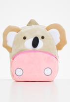 POP CANDY - Koala backpack - pink & cream 