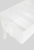 Litem - Fridge handle tray storage - clear