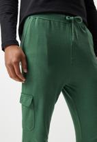 STYLE REPUBLIC - Slim fit cargo sweatpant - khaki green