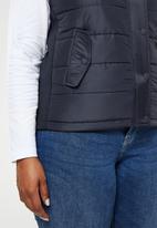 POLO - Plus woman puffer jacket - navy