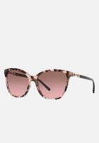 Emporio Armani - Emporio armani pillow frame sunglasses - pink havana