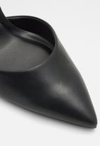 ALDO - Lilya leather heel - black