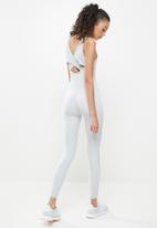 dailyfriday - Cut out yoga suit - grey