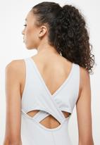 dailyfriday - Cut out yoga suit - grey