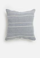 Barrydale Hand Weavers - Contemporary cushion cover - indigo