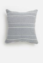 Barrydale Hand Weavers - Contemporary cushion cover - indigo