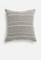 Barrydale Hand Weavers - Contemporary cushion cover - charcoal