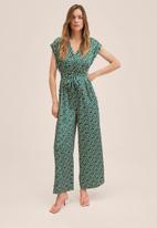 MANGO - One-piece suit chain - green