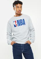 NBA - Nba crew sweater - grey melange