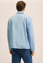 MANGO - Corinto Light cotton jacket - sky blue