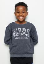 Superbalist Kids - Boys Nasa crew sweatshirt - navy