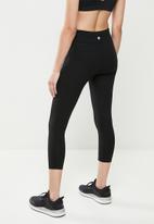 Koton - Standard waist sport leggings - black