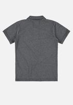 Quimby - Jersey polo shirt - dark grey