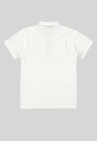 Quimby - Jersey polo shirt - white