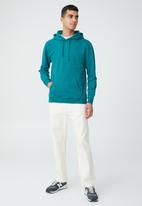 Cotton On - Essential fleece pullover - emerald green
