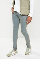 Jonathan D - Ruben five pocket denim jeans skinny fit - steel