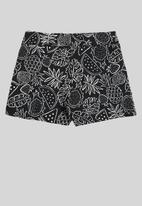 Quimby - Jersey blouse and shorts - black