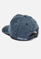 Cotton On - Licensed baseball cap - indigo wash