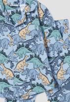 Cotton On - William long sleeve pyjama set - frosty blue