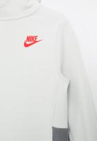 Nike - Nike logo amplify hoodie - photon dust