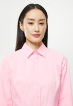 Koton - Buttoned long sleeve shirt - pink