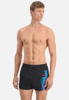PUMA - Puma swim men graphic short shorts - black combo