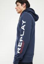 Replay - Replay zip hoodie - navy