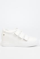 Butterfly Feet - Donna 3 flatform sneaker - white
