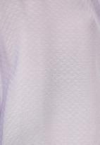 Koton - Mandarin collar long sleeve shirt - lilac