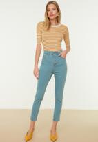 Koton - High waist skinny jeans - indigo