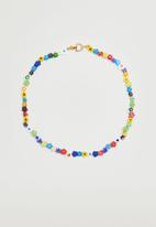 MANGO - Mixed bead necklace - multi 
