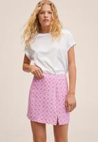 MANGO - Skirt lucy - pink