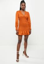 Glamorous - Ladies dress - burnt orange