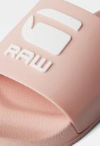 G-Star RAW - Cart iii bsc w - pink/white