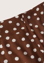 MANGO - Skirt mallorca - brown