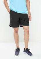 Under Armour - Ua hiit woven shorts - black & pitch grey