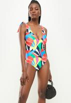 Trendyol - Abstract pattern swimwear - multi
