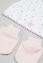 Little Lumps - Star layette set - pink