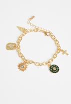 Superbalist - Kyla charm bracelet - gold