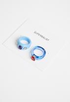 Superbalist - Annie ring set - blue