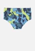 Quimby - Upf 50+ sun protection swim trunks - blue