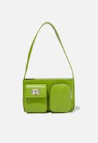 Rubi - Molly shoulder bag- smooth green