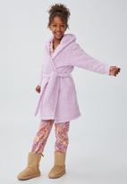 Cotton On - Girls long sleeve gown - cali pink