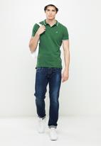 Superdry. - Superdry code polo shirt - dark green