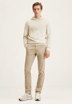 MANGO - Barna Slim fit  chino trousers - beige